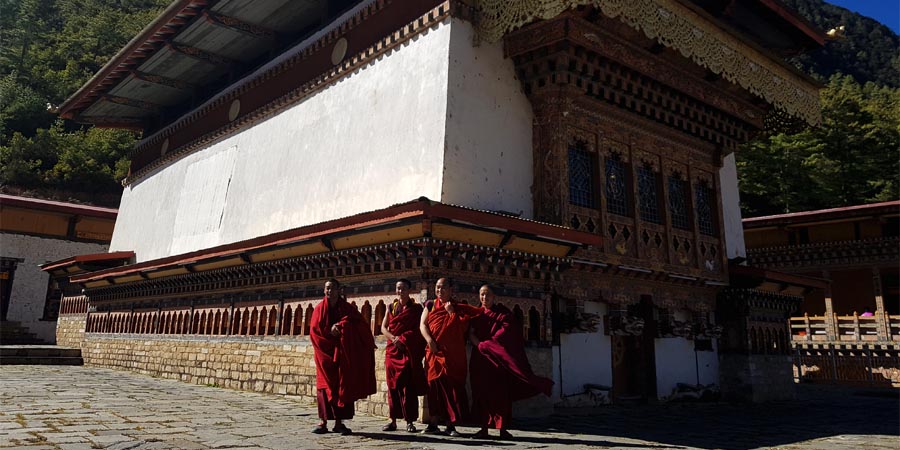 Lhakhang Karpo at Haa Bhutan